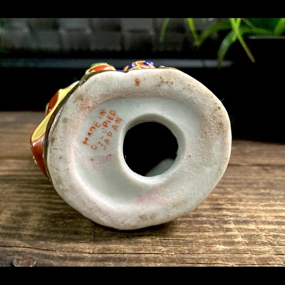 Kutani Ware Benzatien Benten Moriage Porcelain Figure God of Beauty Music Art - Picture 6 of 9